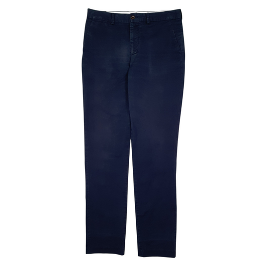 POLO RALPH LAUREN Chino Trousers Stretch Super Slim Navy Mens W30 L32