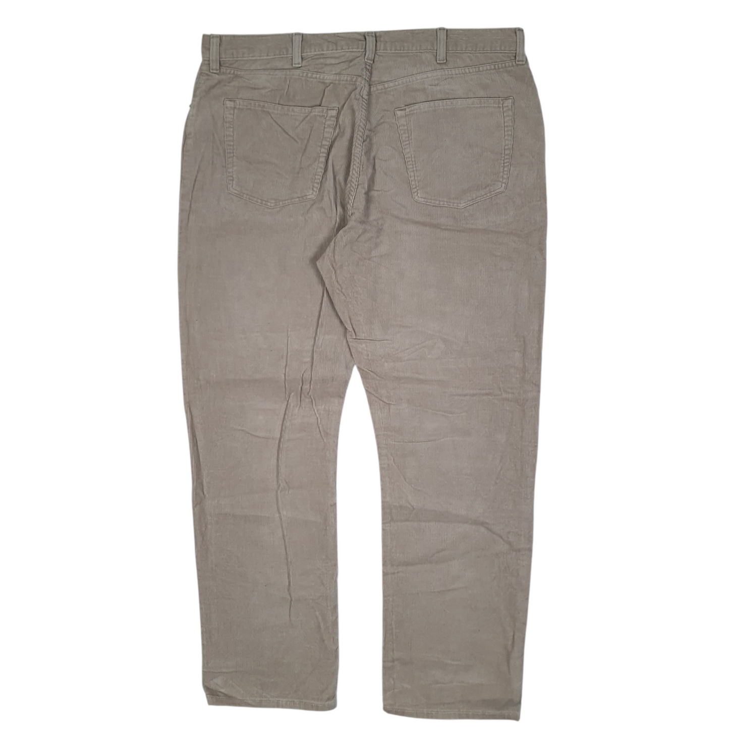 POLO RALPH LAUREN Corduroy Trousers Vintage 90s Beige Mens W38 L32