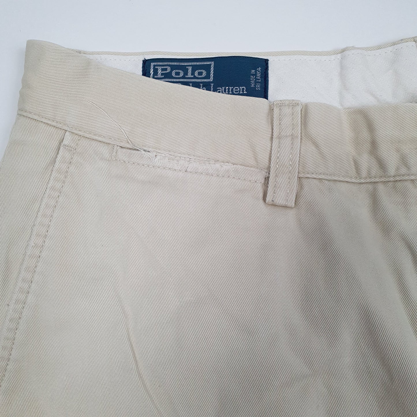 POLO RALPH LAUREN Suffield Pant Trousers Cream Mens W32 L31