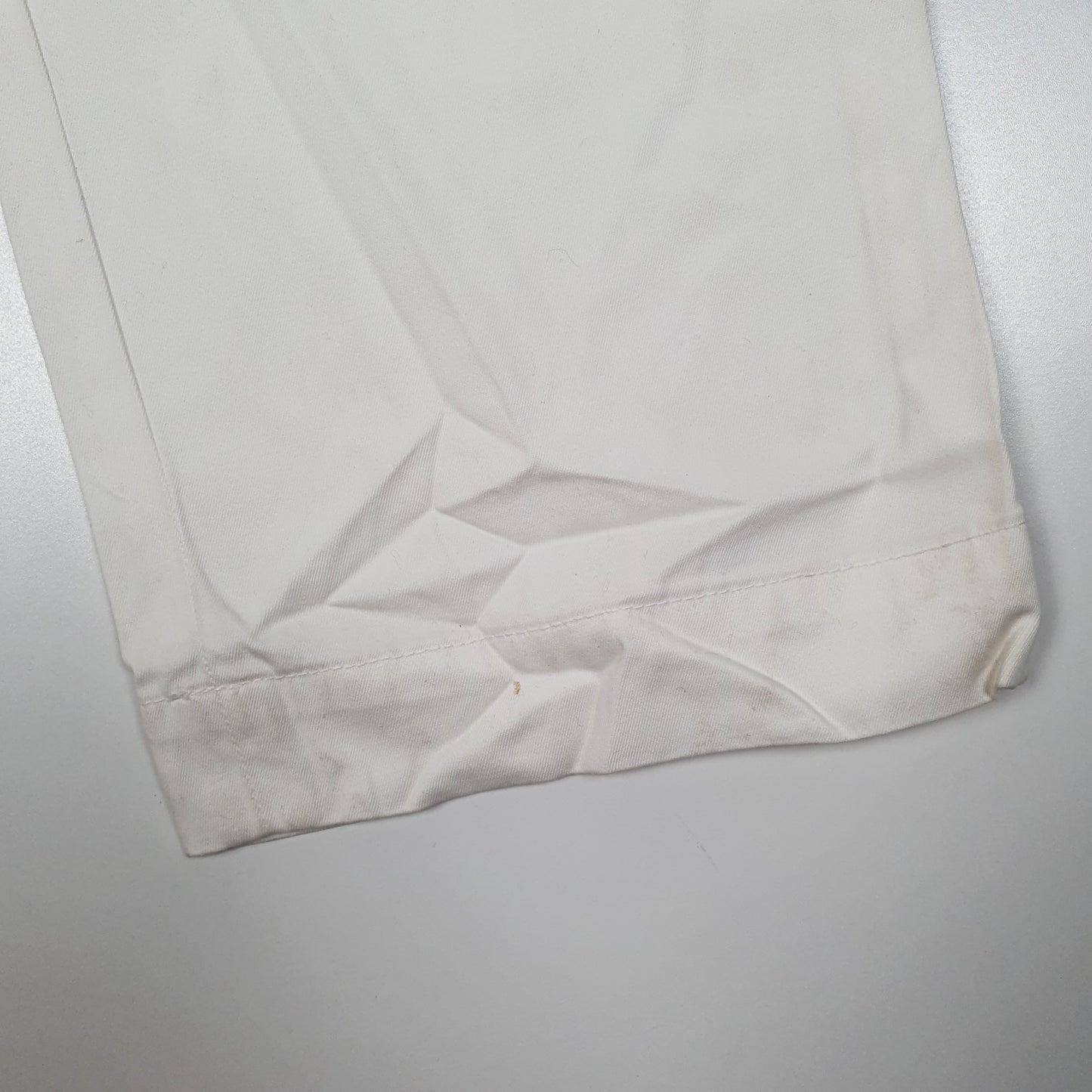 POLO RALPH LAUREN Chino Trousers Custom Fit White Mens W40 L34