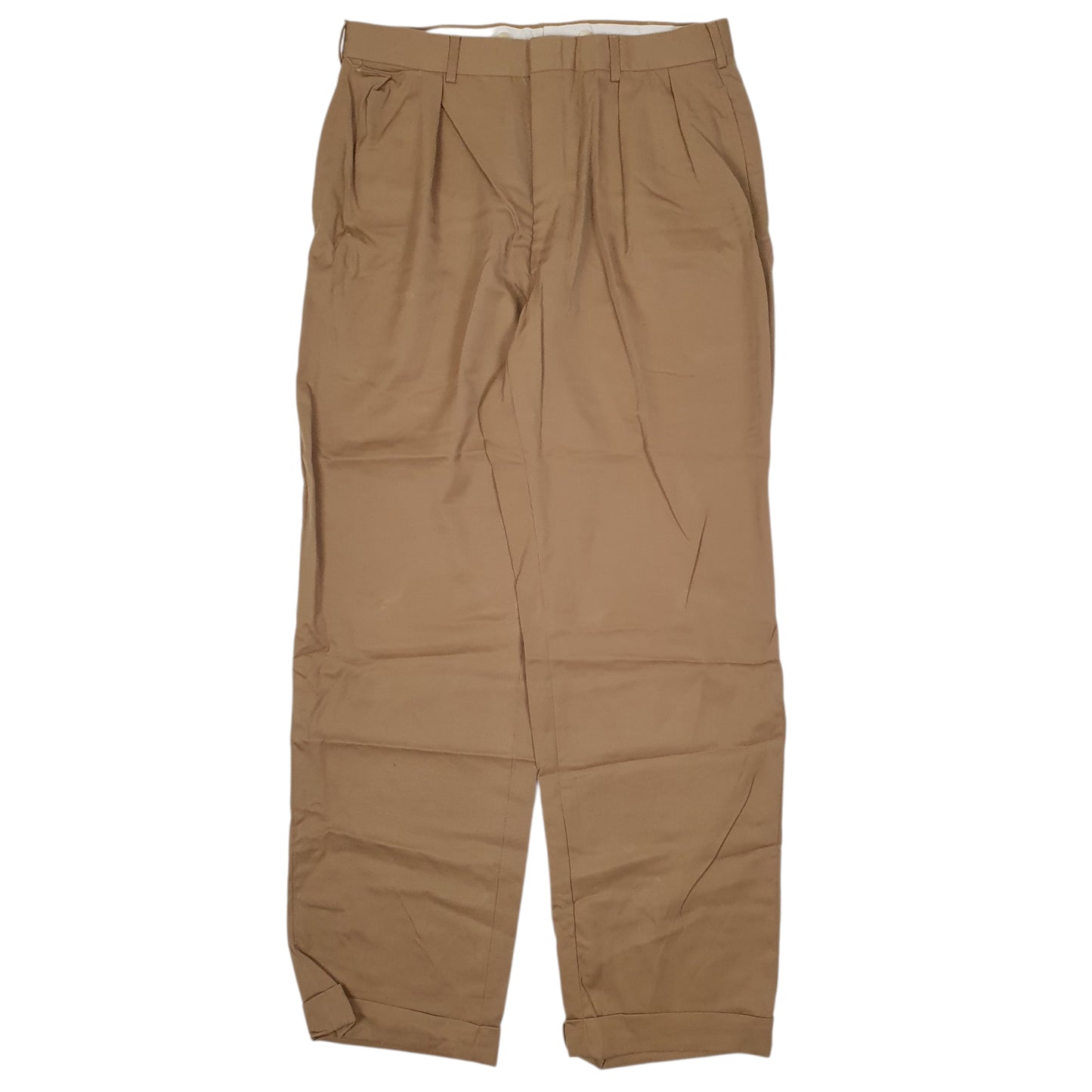 POLO RALPH LAUREN Formal Pant Silk Chino Trousers Beige Mens W32 L32