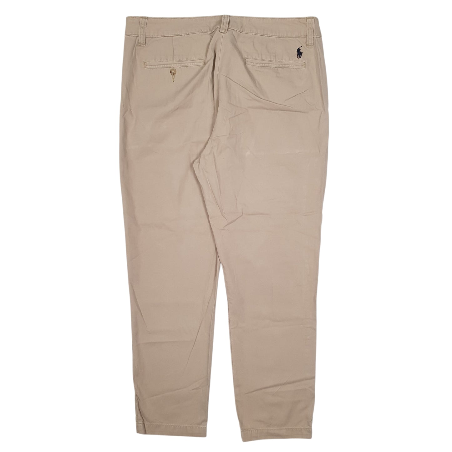 POLO RALPH LAUREN Sport Chino Trousers Beige Womens UK18