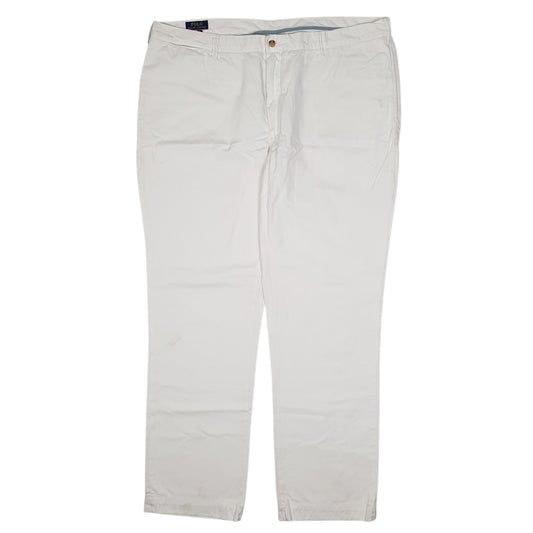 POLO RALPH LAUREN Chino Trousers White Mens W44 L34