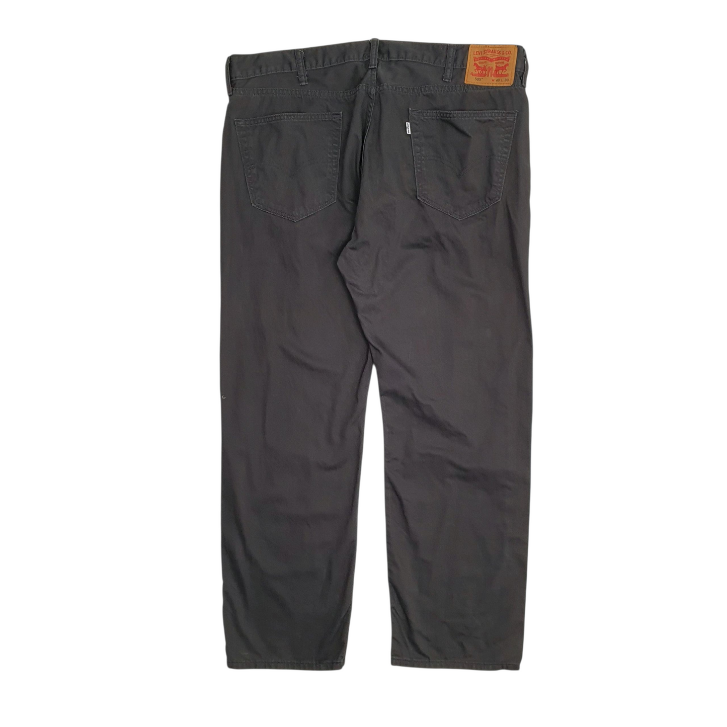 LEVIS 505 Chino Trousers Grey Mens W40 L30
