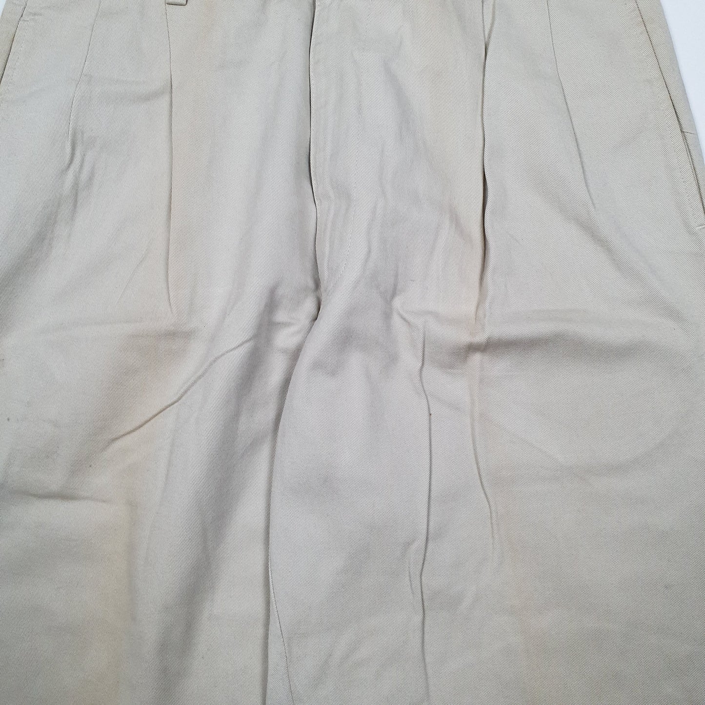 POLO RALPH LAUREN Chino Trousers Hammond Pant Vintage 90s Cream Mens W31 L30