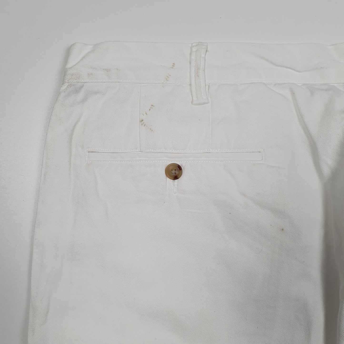 POLO RALPH LAUREN Chino Trousers White Mens W44 L34