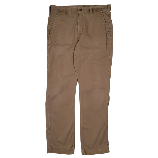 CARHARTT Carpenter Workwear Trousers Brown Mens W32 L32