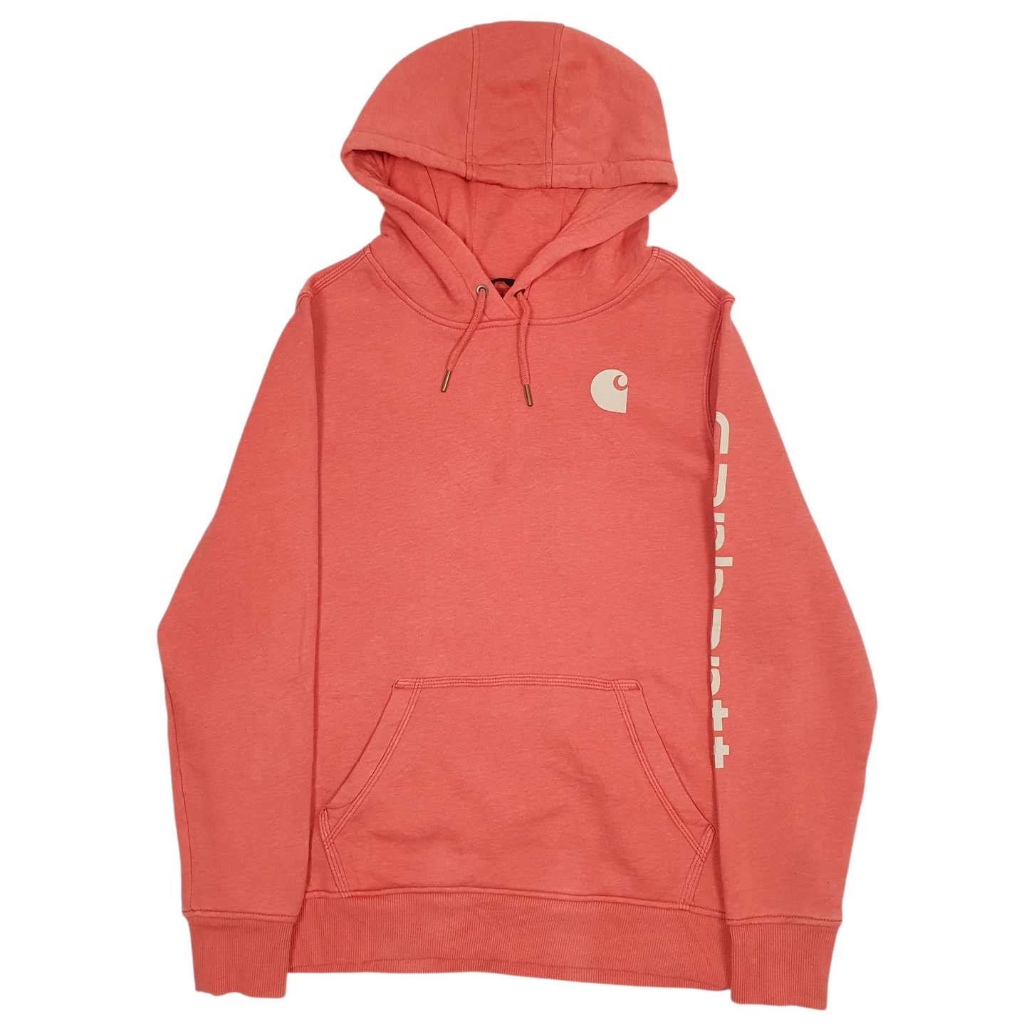 CARHARTT Hoodie Cotton Blend Jumper Sweatshirt Womens L