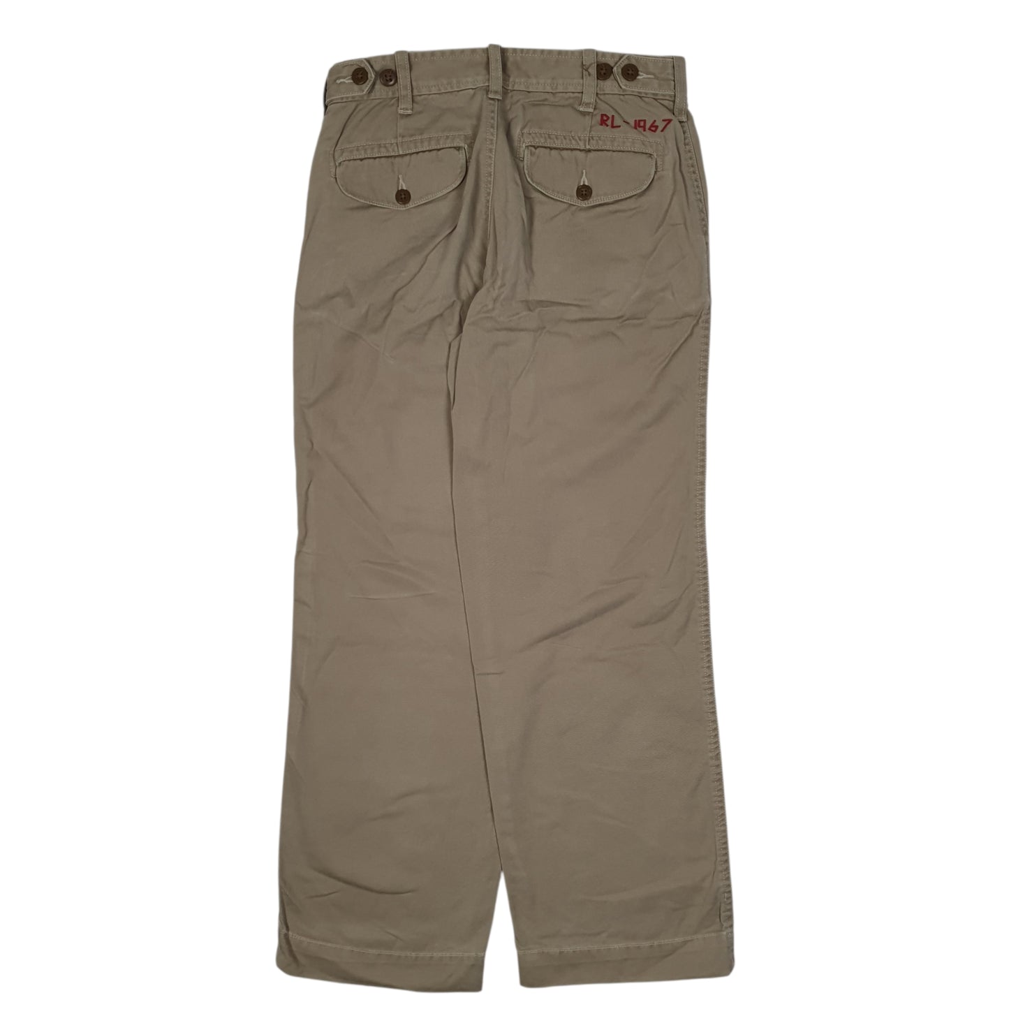 POLO RALPH LAUREN Chino Trousers Beige Womens UK6