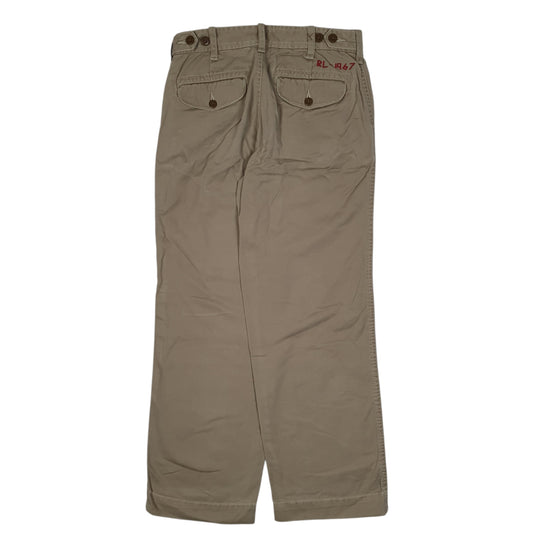 POLO RALPH LAUREN Chino Trousers Beige Womens UK6