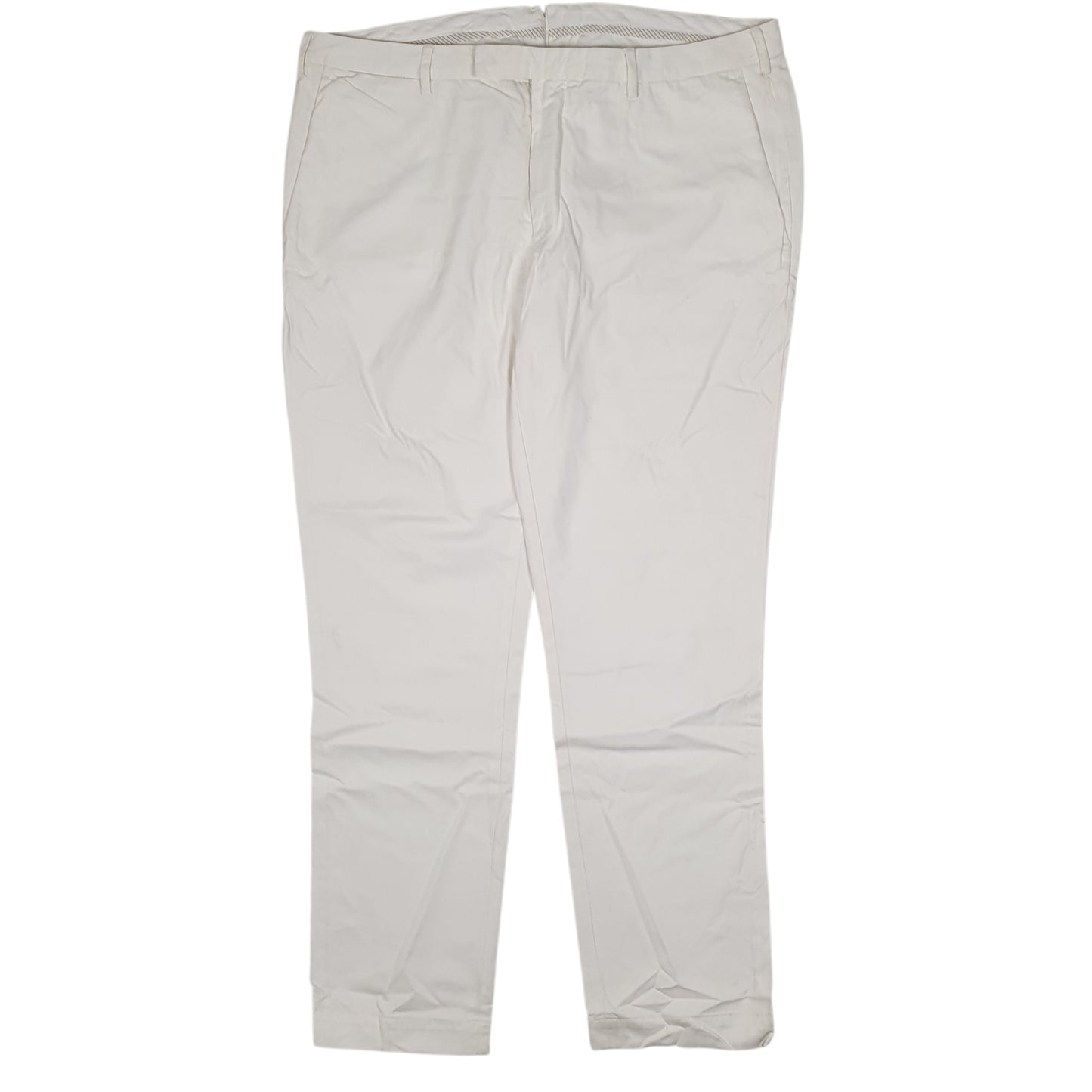 POLO RALPH LAUREN Chino Trousers Custom Fit White Mens W40 L34