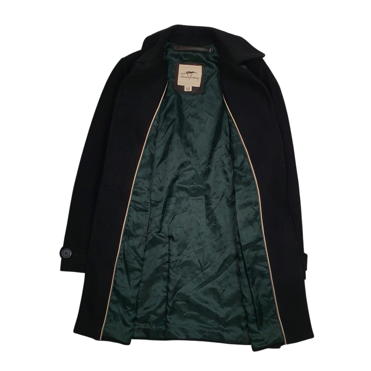 BURBERRY Trench Jacket Coat Longline Overcoat Mens M