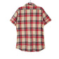 Lee Short Sleeve Regular Fit Check Cotton Shirt Mens M