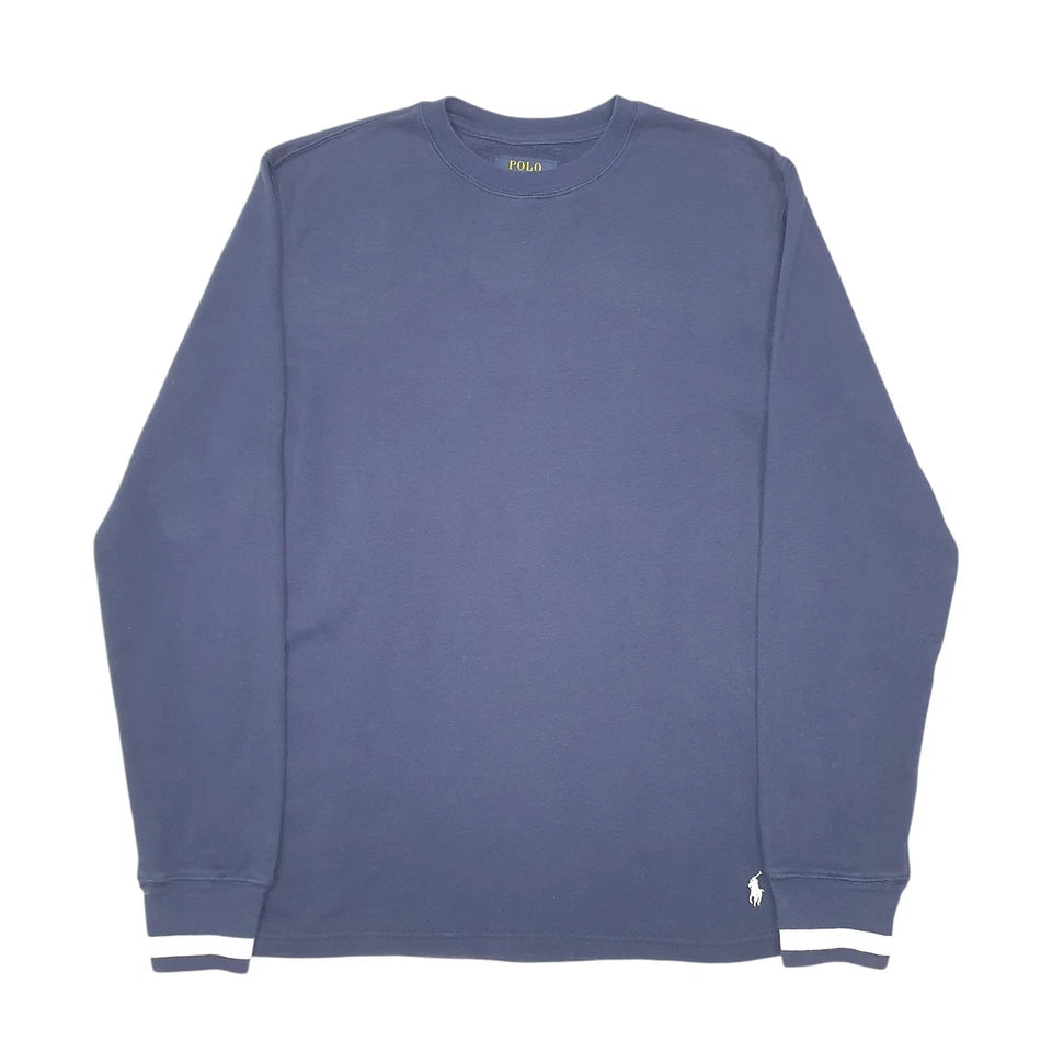 Polo Ralph Lauren Lightweight Crewneck Cotton Blend Sweatshirt Jumper Mens S