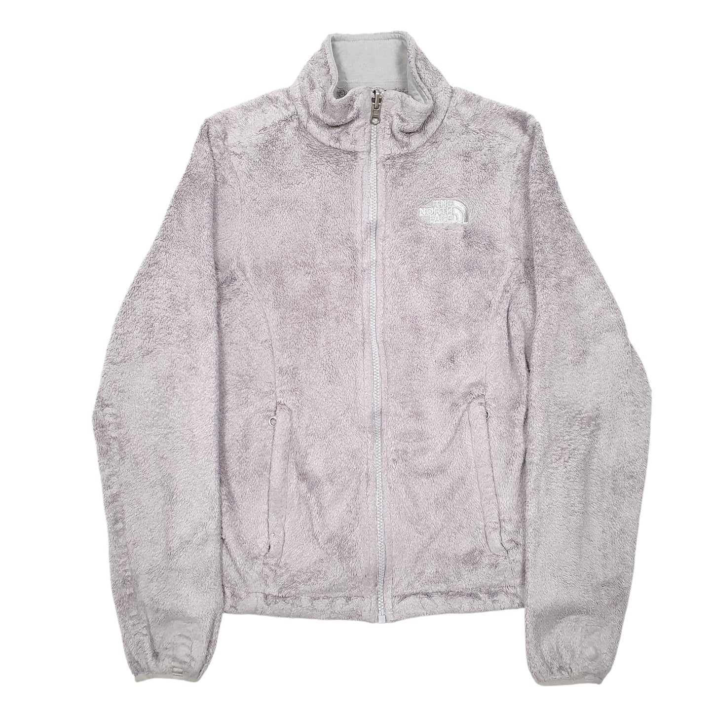 The North Face Full Zip Polyester Fleece Sweatshirt Jumper Womens XS