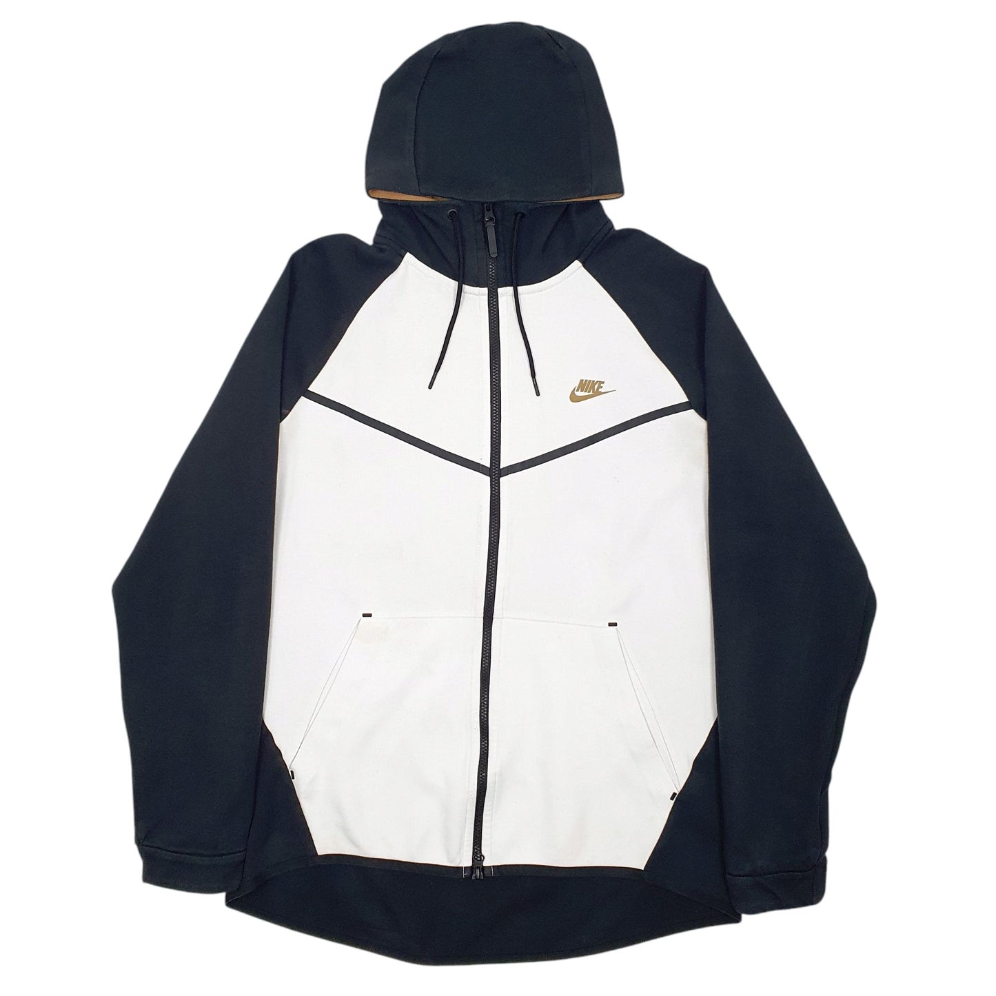 Nike Full Zip Cotton Blend Sweatshirt Jumper Mens XL