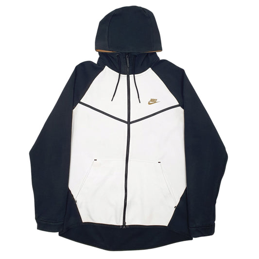 Nike Full Zip Cotton Blend Sweatshirt Jumper Mens XL