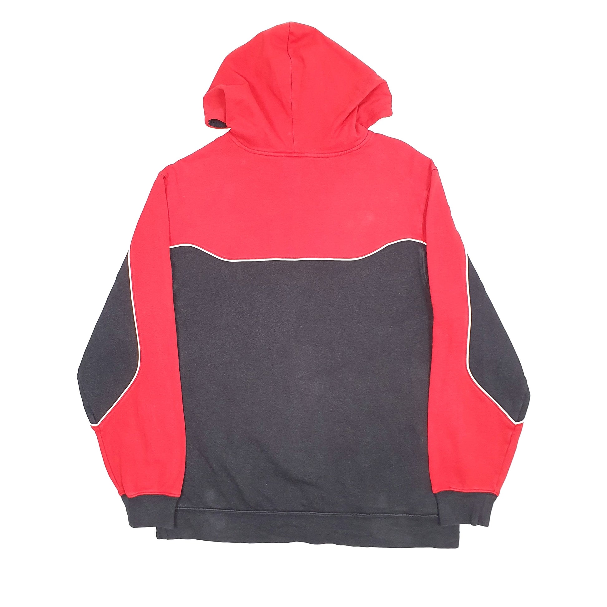 Mens Black Reebok Chicago Blackhawks NHL USA Hockey Face Off Hoodie Jumper