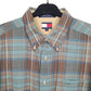 Tommy Hilfiger Long Sleeve Regular Fit Check Shirt Green