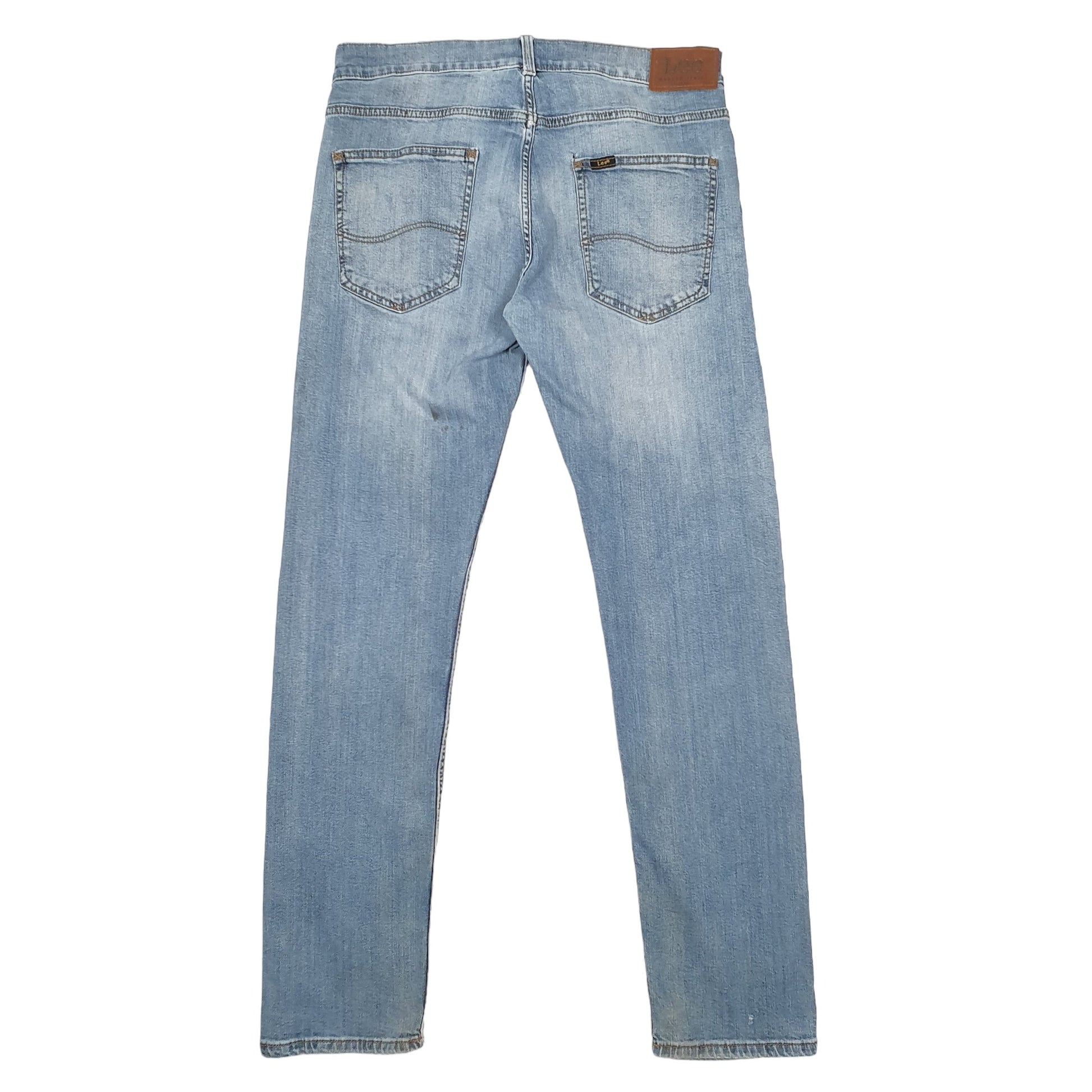 Lee Casual Slim Fit Tapered Stretch Jeans W30 L30 Blue