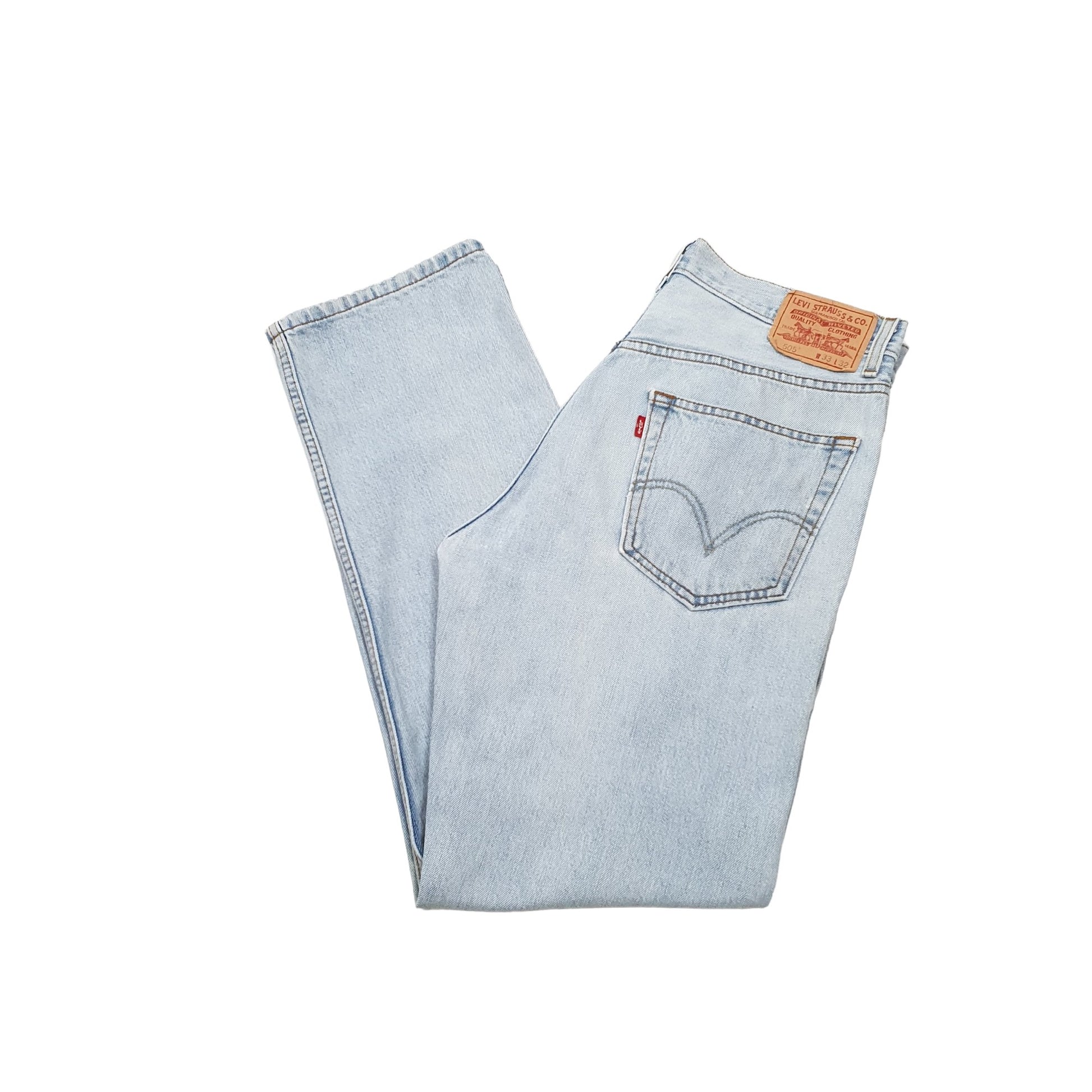 Levis 505 Regular Fit Jeans W33 L31 Blue