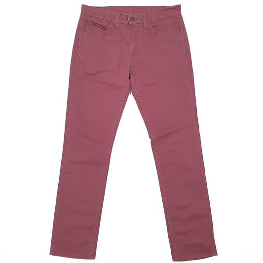 Levis 511 Slim Fit Jeans W32 L31 Burgundy