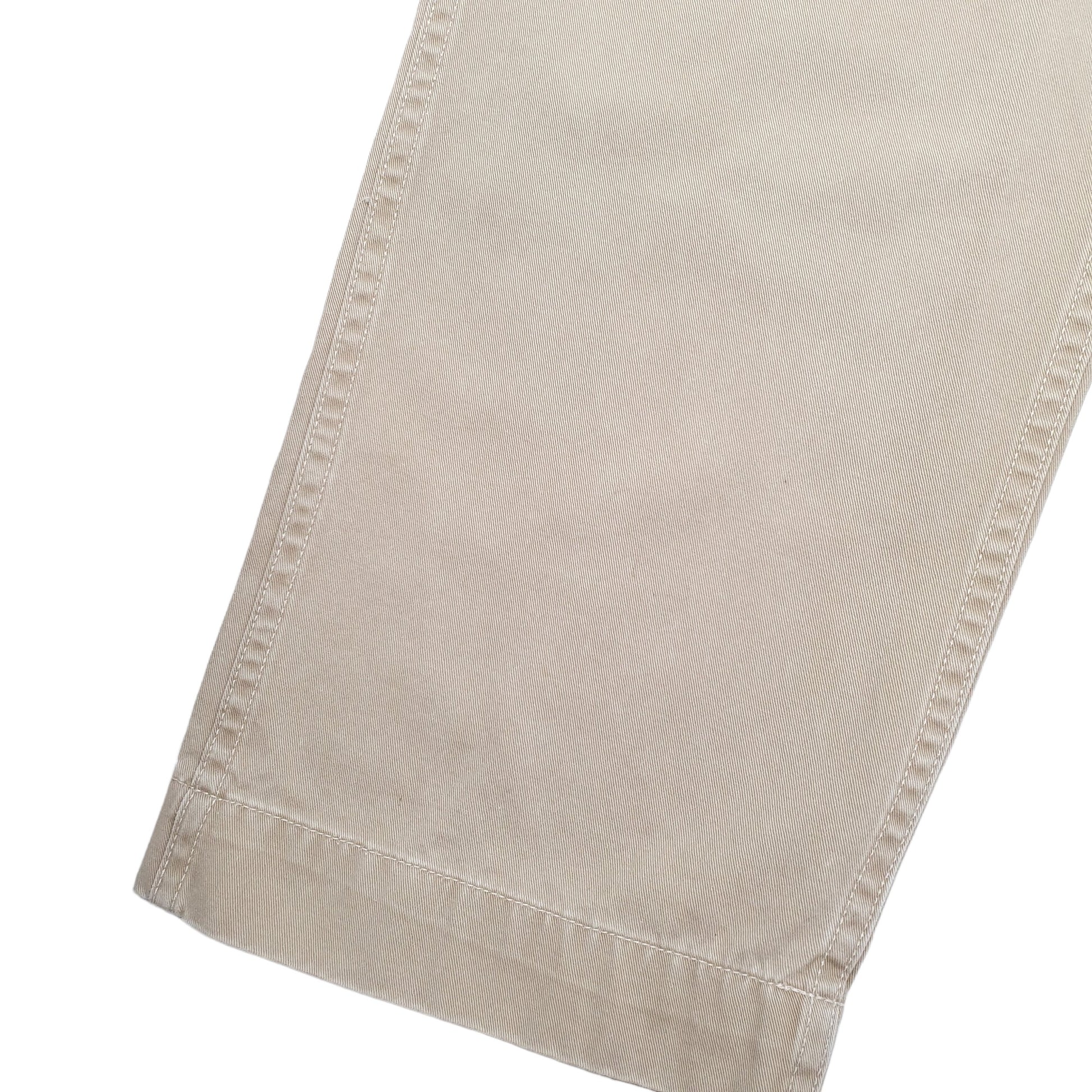 Mens Polo Ralph Lauren Beige Chino Trousers W33 L34 Beige