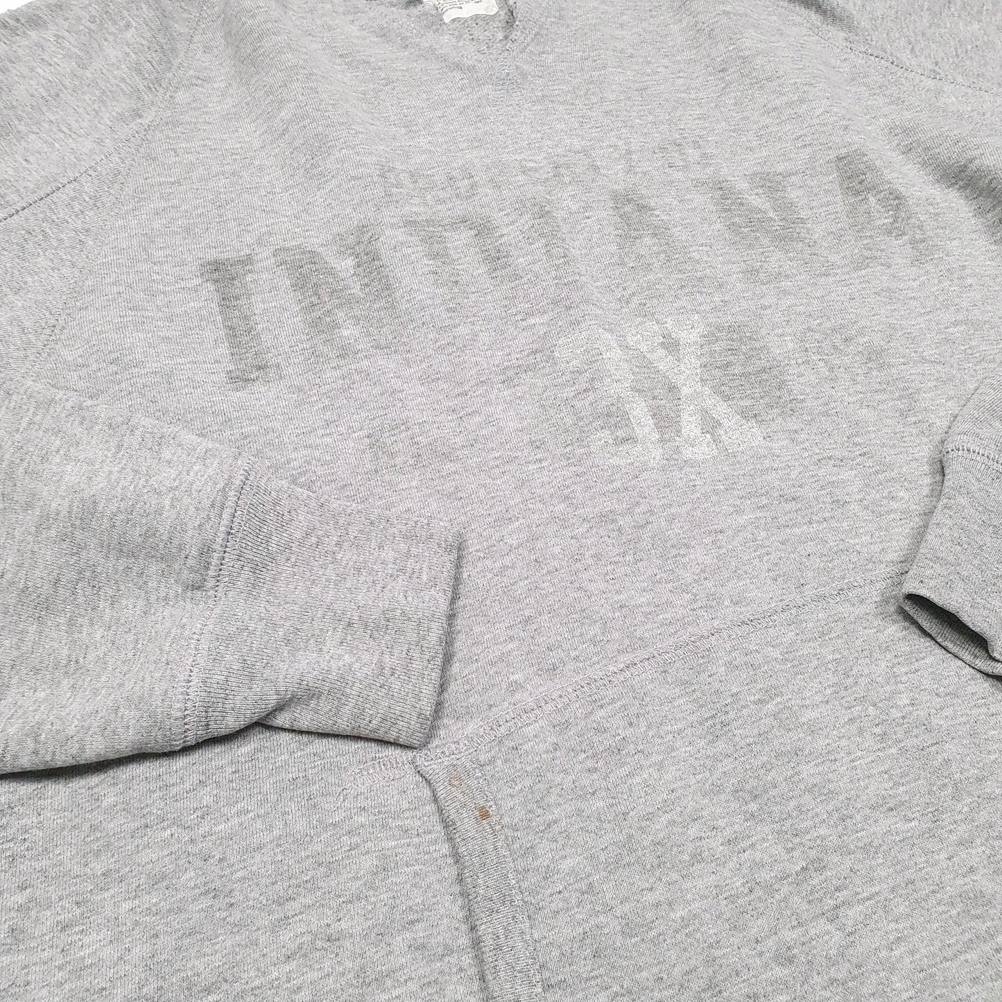 Mens Grey Champion Indiana Hoodie Jumper