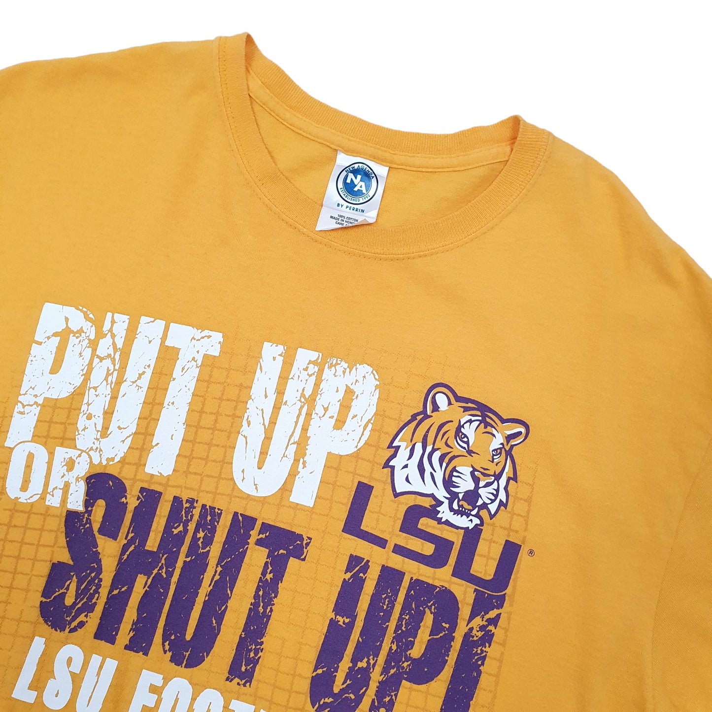 New Agenda LSU Football USA Short Sleeve T Shirt