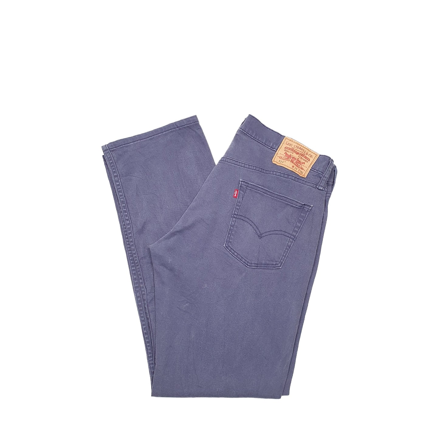 Levis 514 Straight Fit Jeans W34 L32 Blue