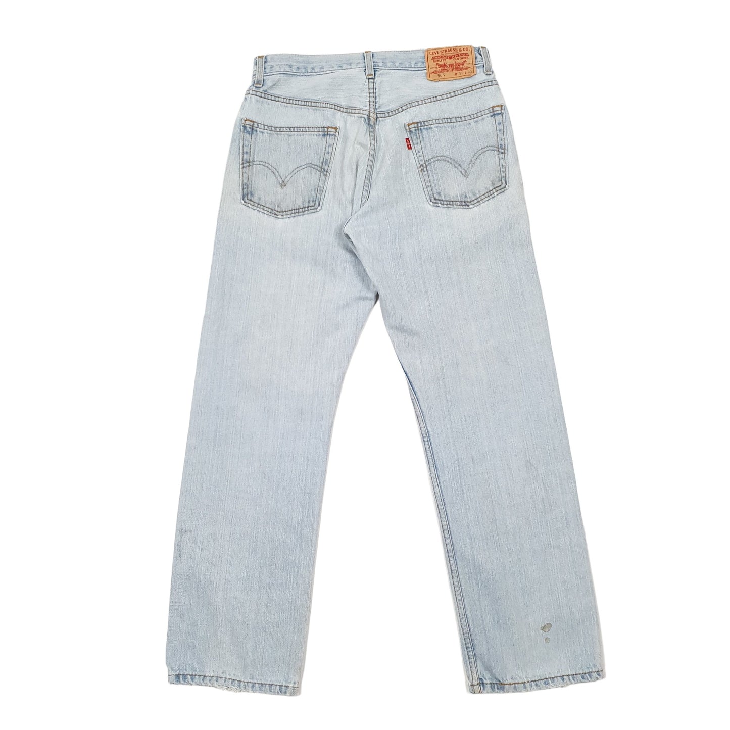 Levis 505 Regular Fit Jeans W31 L29 Blue