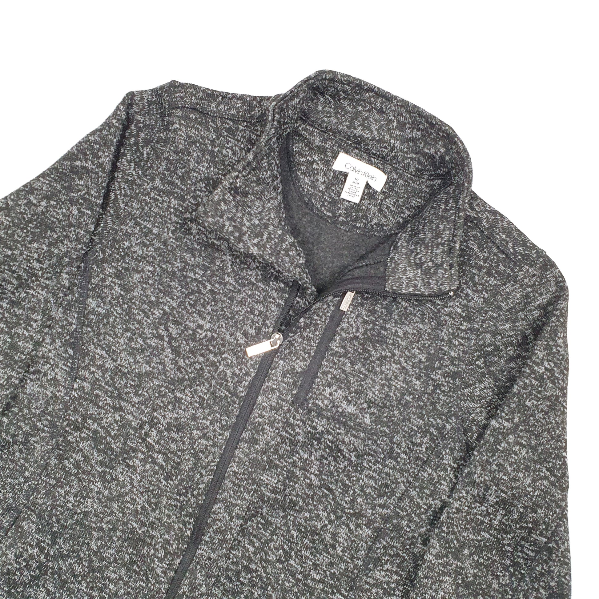 Calvin Klein Full Zip Fleece M Grey