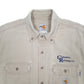 Mens Beige Carhartt FR Shacket Long Sleeve Shirt