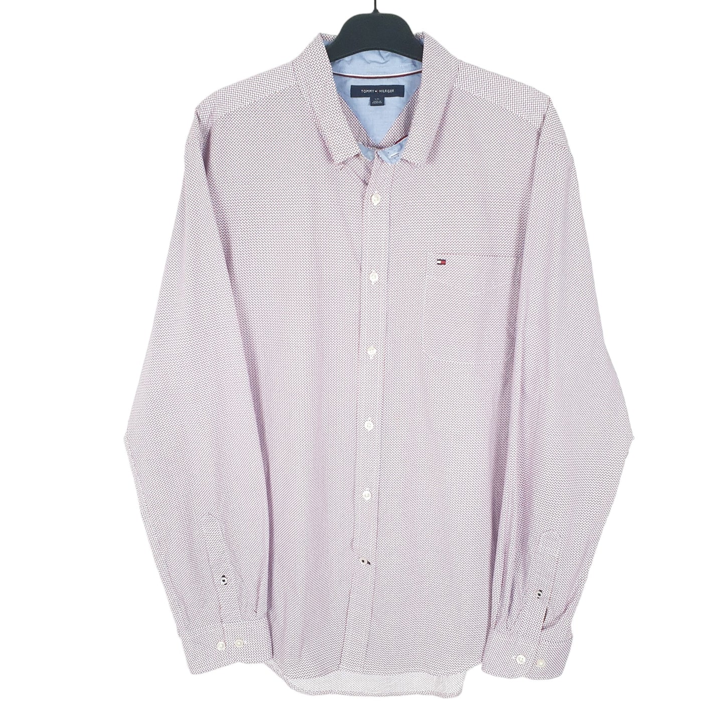Tommy Hilfiger Long Sleeve Regular Fit Shirt White