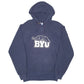 Mens Navy Champion BYU Birmingham Young University Cougars Hoodie Jumper