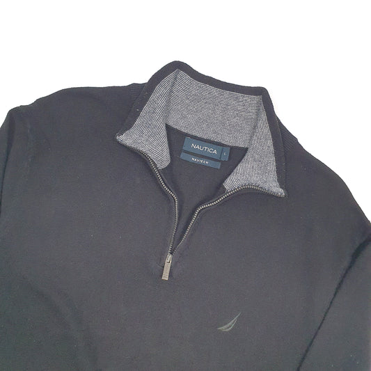 Nautica Quarter Zip L Black