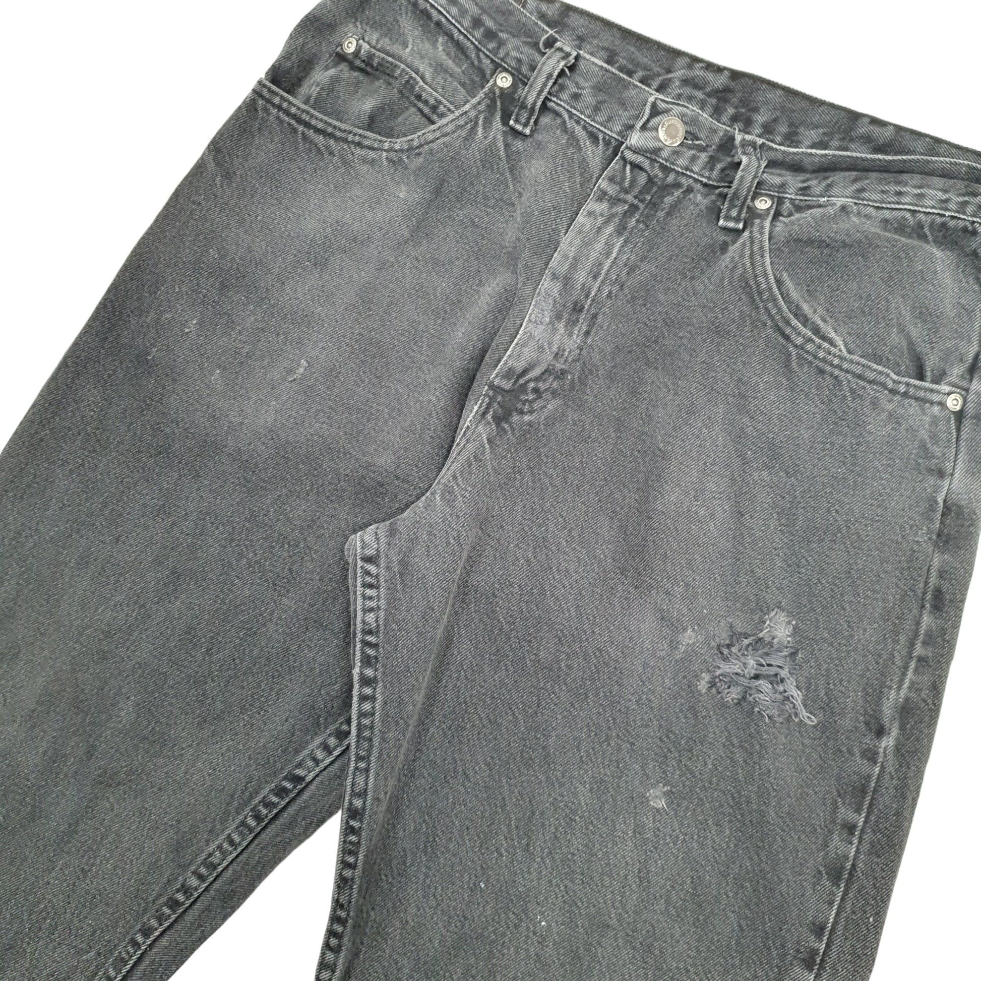 Wrangler Relaxed Loose Fit Jeans W34 L30 Black