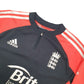 Adidas England Cricket Quarter Zip S Black