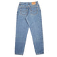 Levis 550 Relaxed Fit Tapered Vintage Jeans UK12 Blue