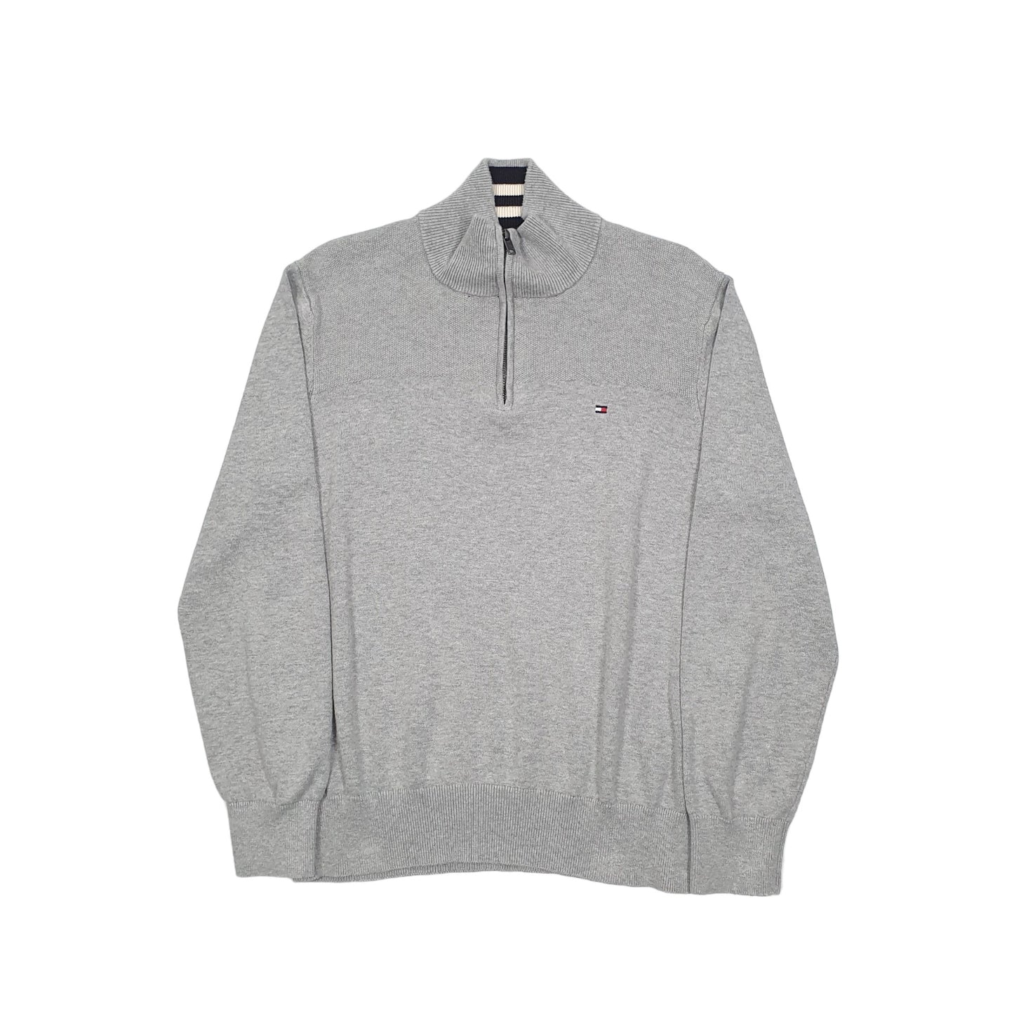 Tommy Hilfiger Quarter Zip M Grey