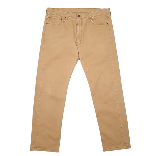 Mens Tan Levis 505 505 JeansW38 L32