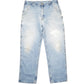 Carhartt Casual Loose Fit Carpenter Jeans W38 L32 Blue