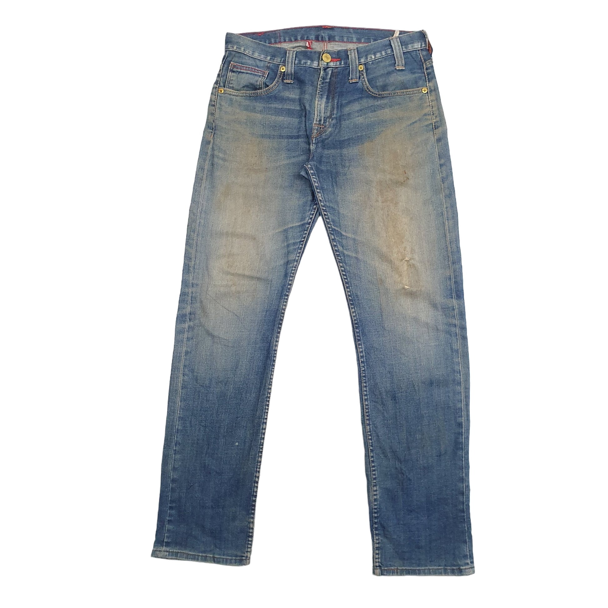 Mens Blue Levis  504 JeansW34 L34