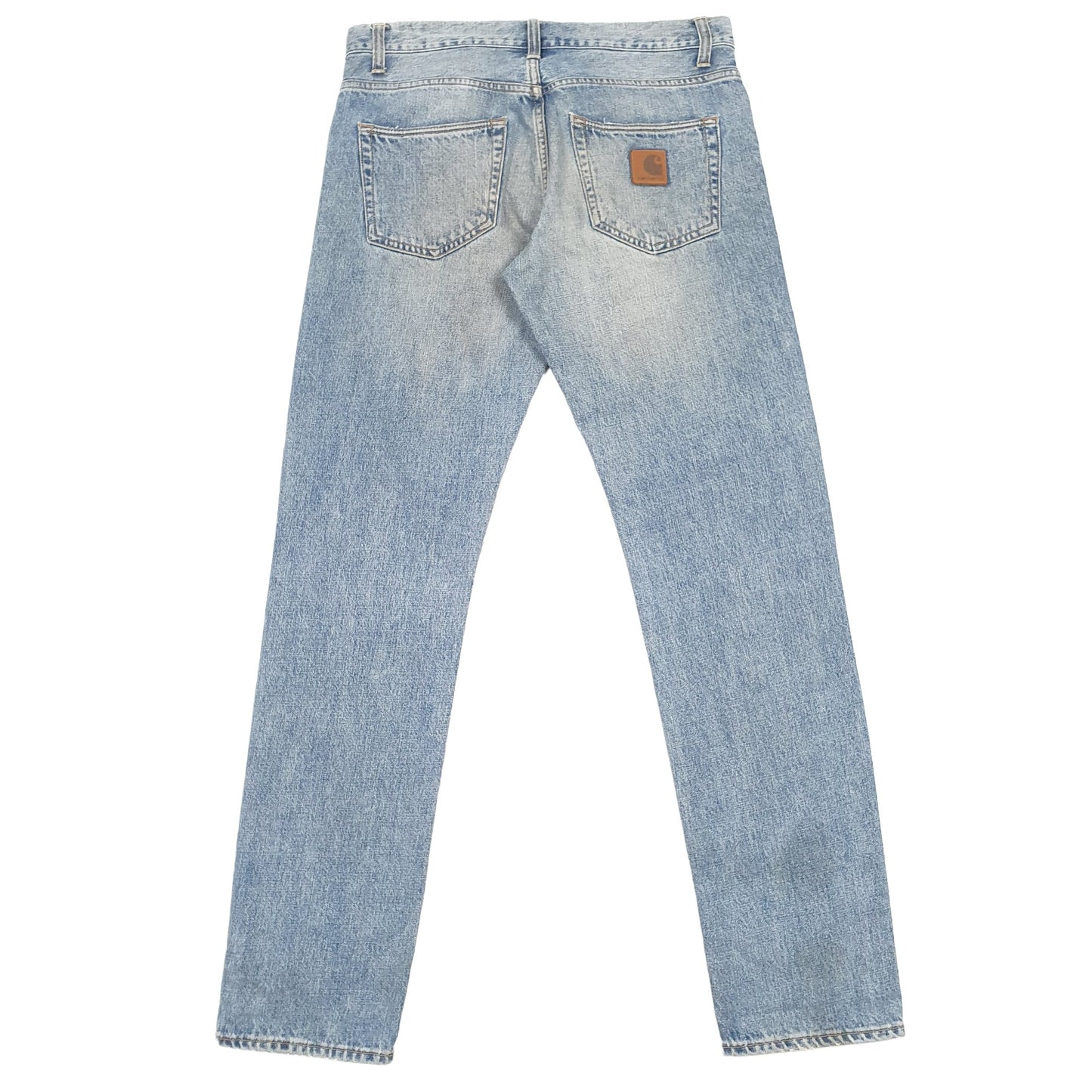 Carhartt Casual Regular Fit Tapered WIP Jeans W33 L32 Blue