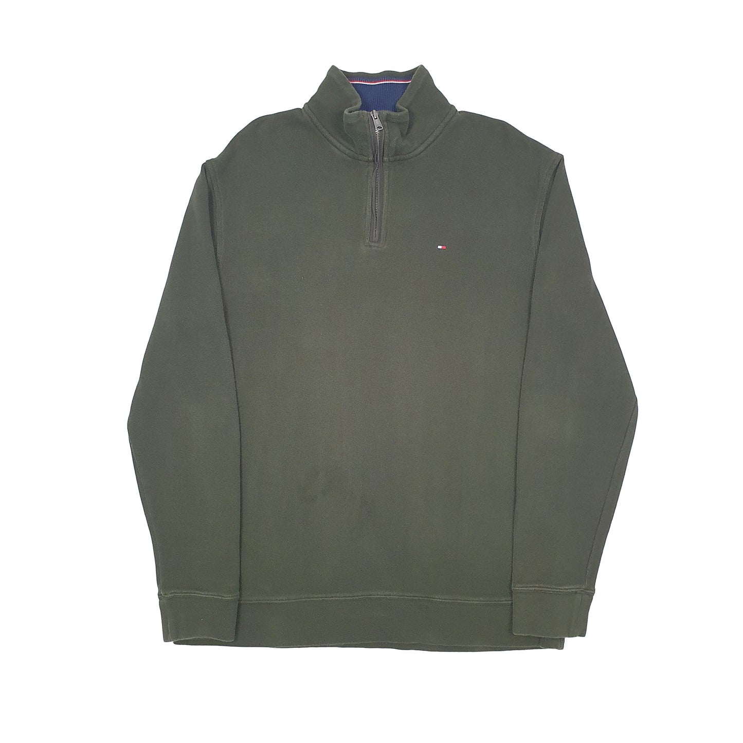 Tommy Hilfiger Quarter Zip XL Green
