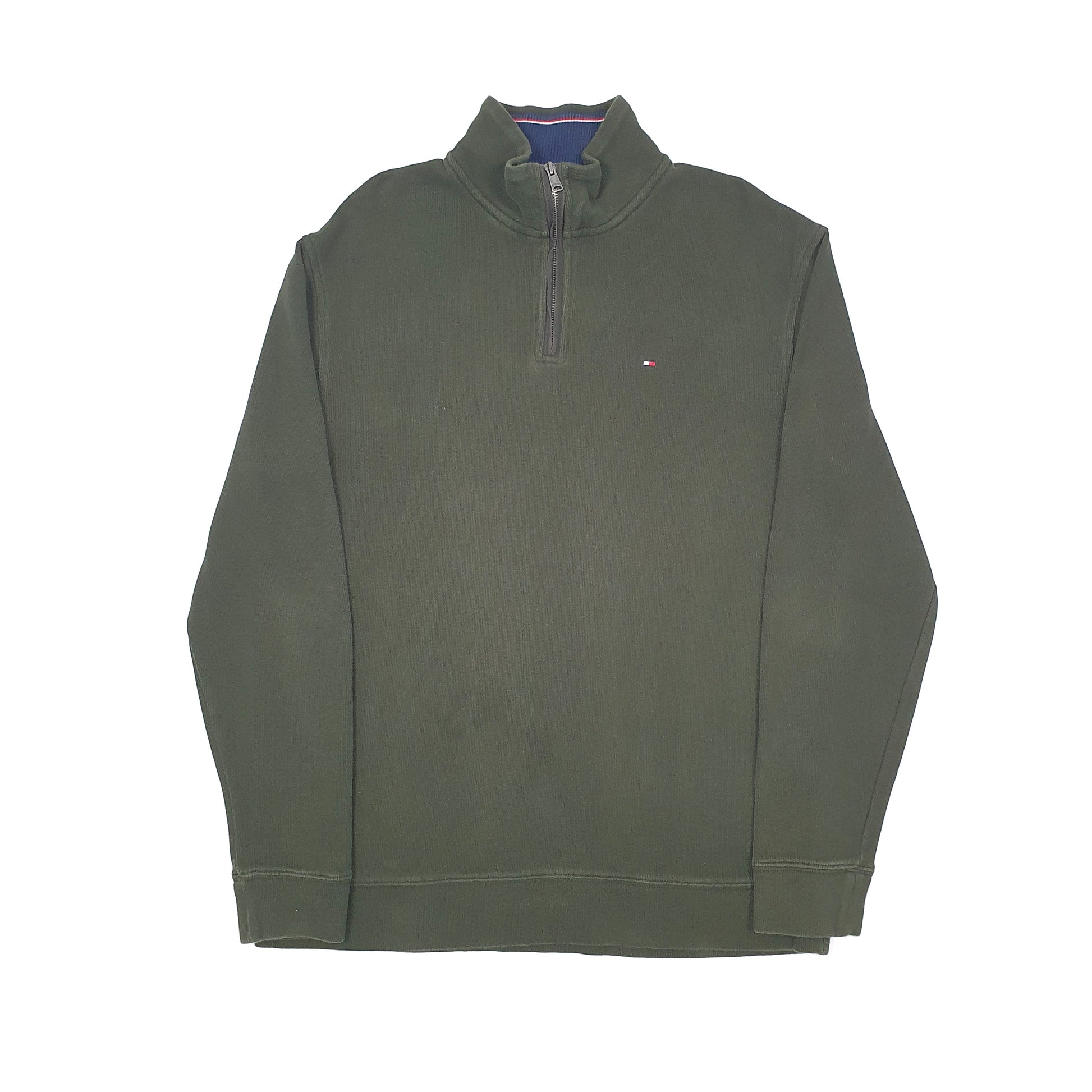 Tommy Hilfiger Quarter Zip XL Green