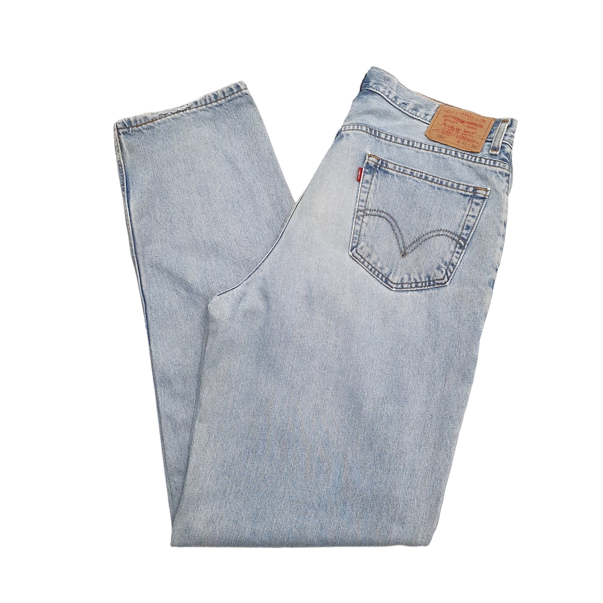 Mens Blue Levis  560 JeansW36 L36