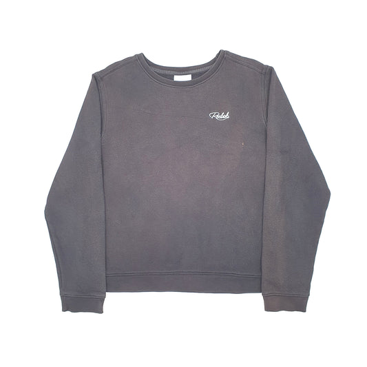 Womens Black Reebok  Crewneck Jumper