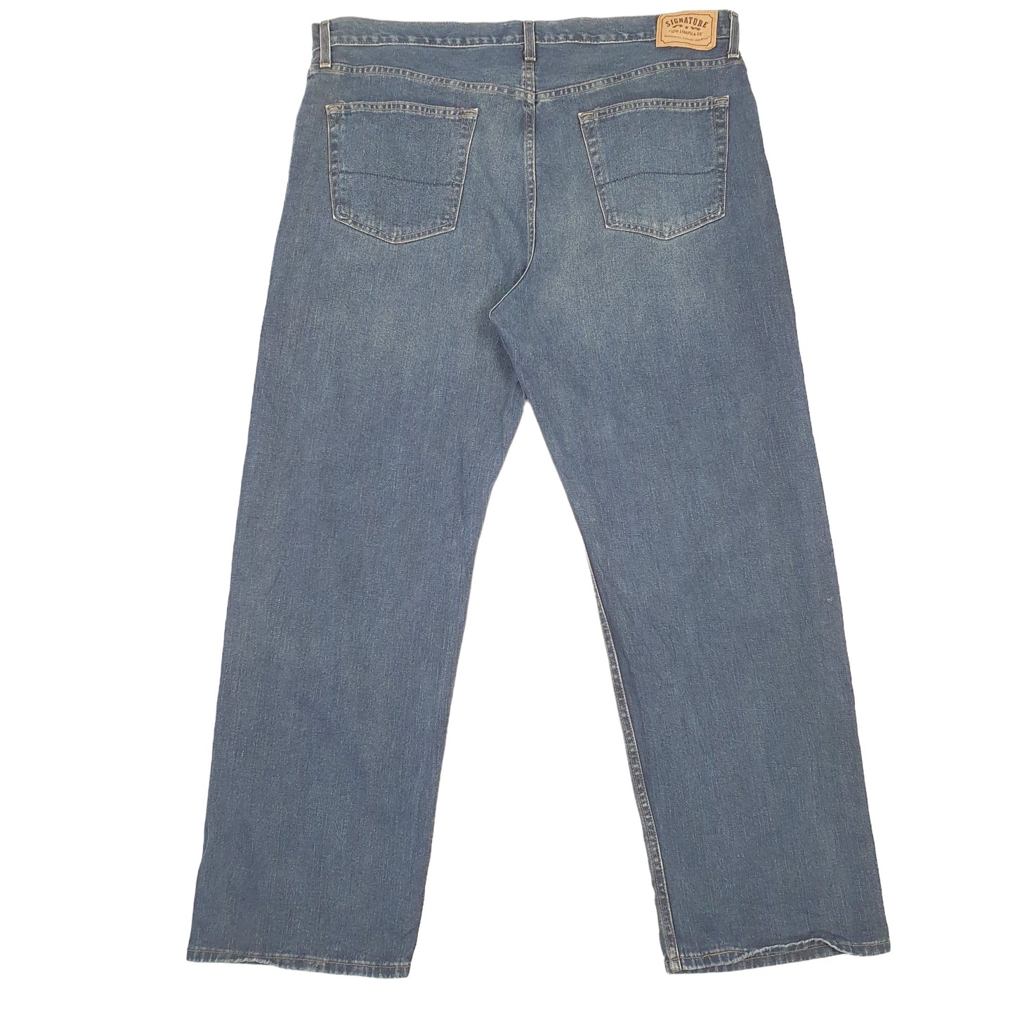 Levis Signature Straight Fit Jeans W44 L33 Blue
