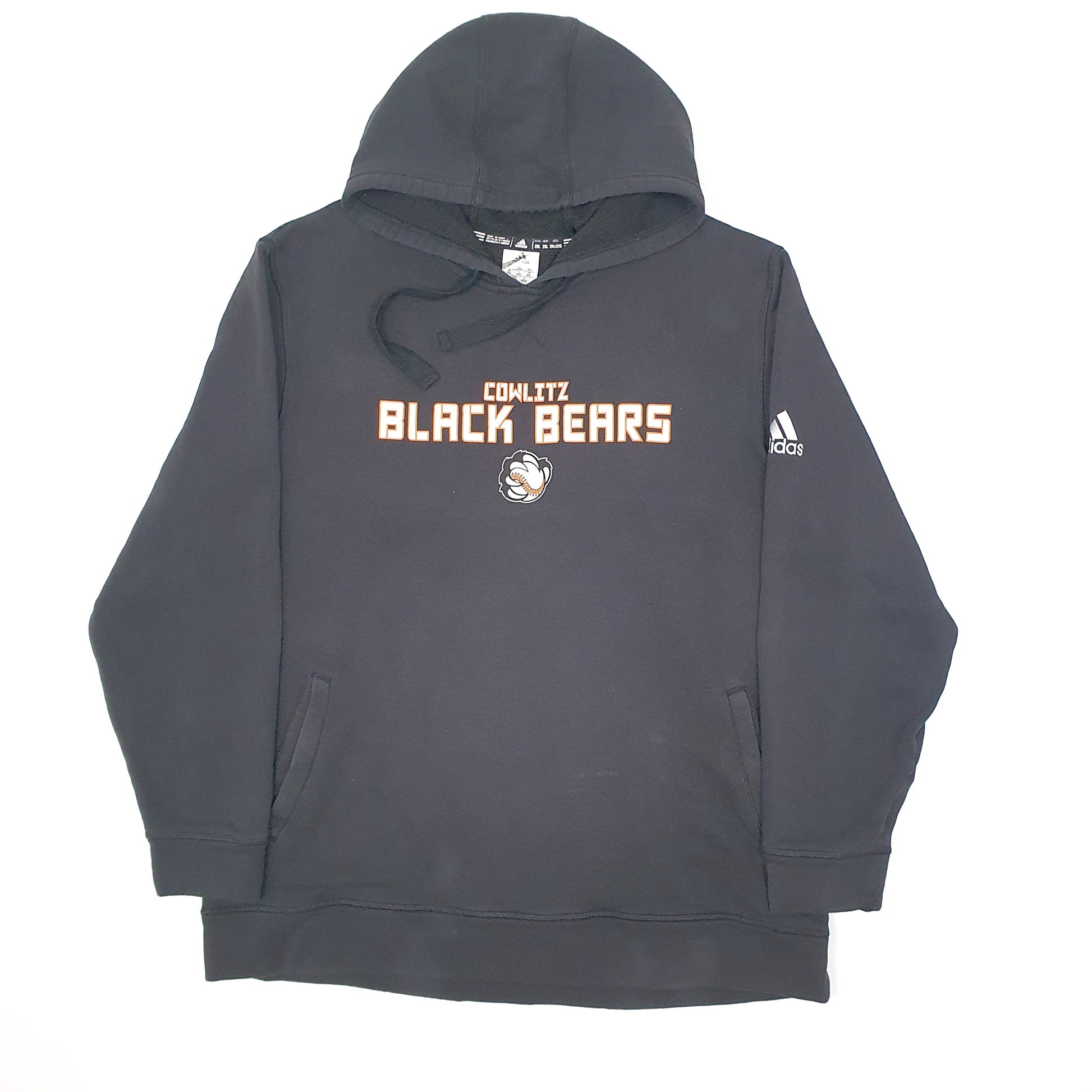 Mens Black Adidas Black Bears Baseball MLB Hoodie Jumper